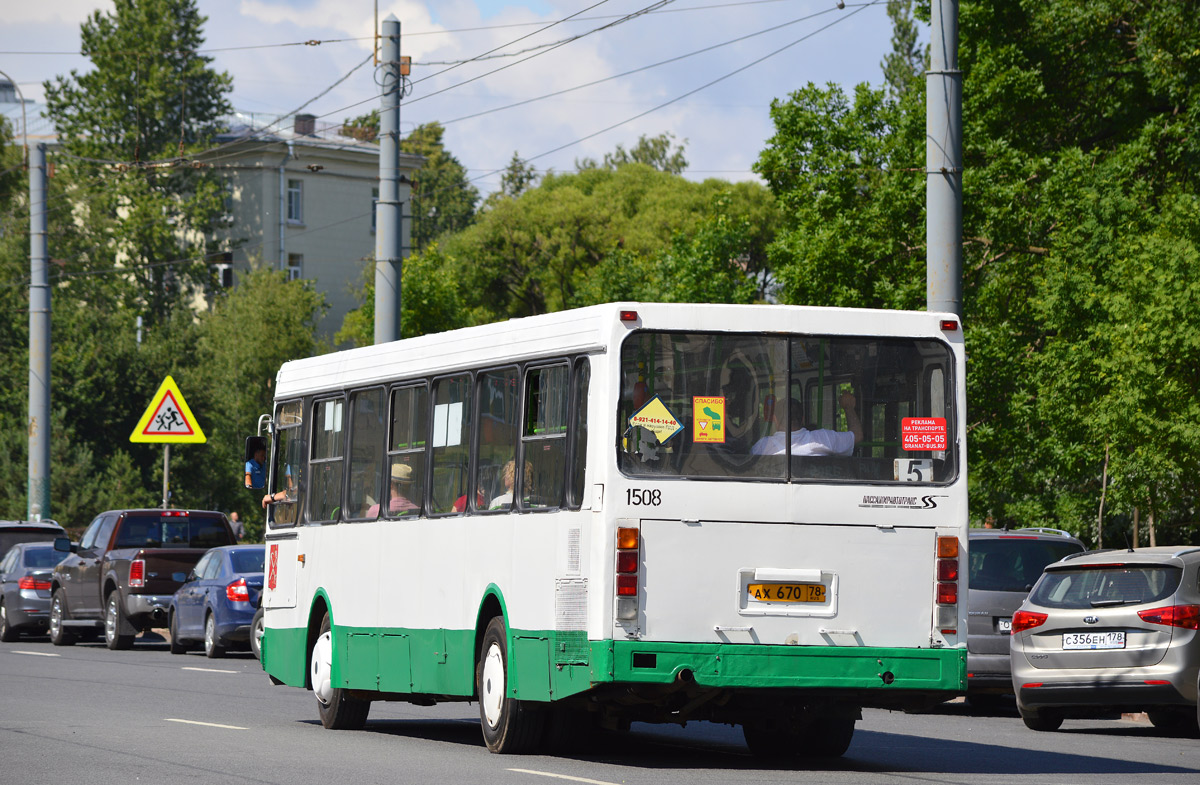 Санкт-Петербург, ЛиАЗ-5256.25 № 1508