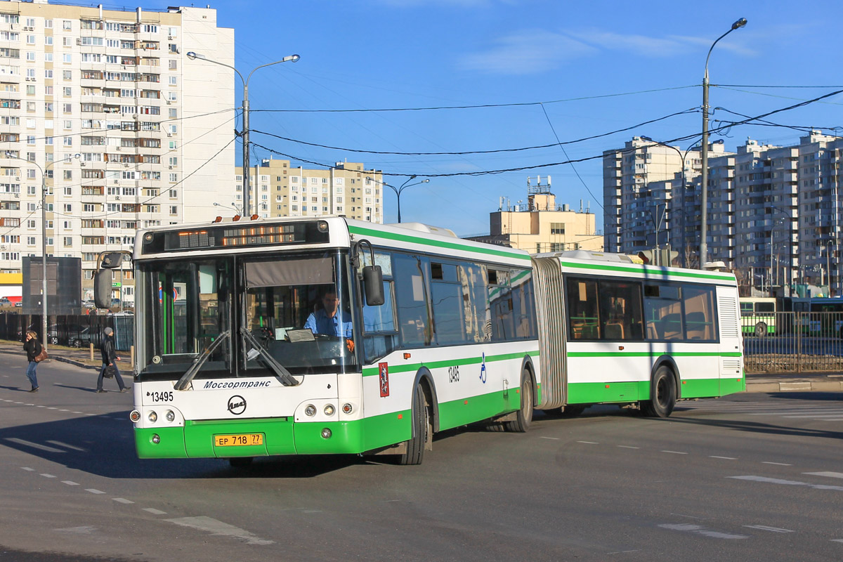 Москва, ЛиАЗ-6213.21 № 13495