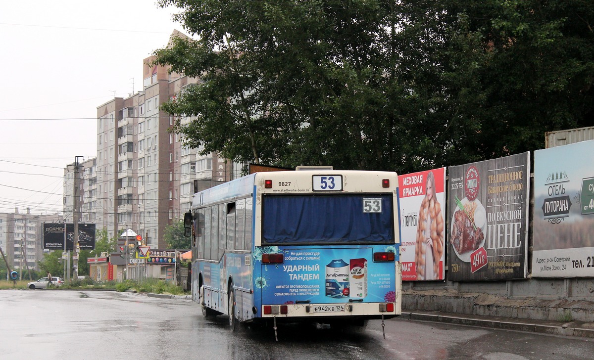 Krasnojarsko kraštas, Mercedes-Benz O405N2 Nr. Е 942 КВ 124