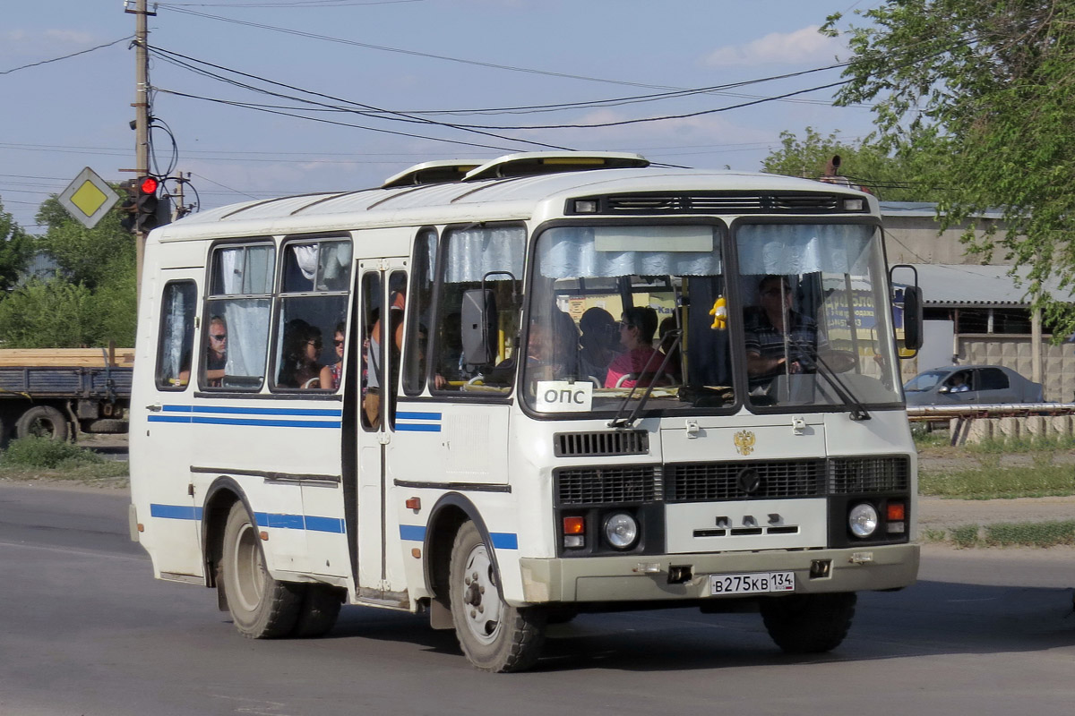 Волгоградская область, ПАЗ-32053 № В 275 КВ 134