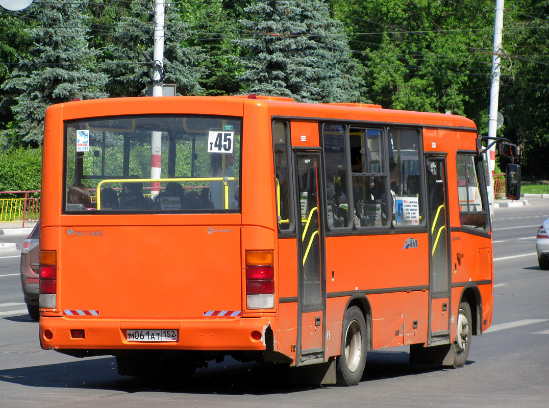 Нижегородская область, ПАЗ-320402-05 № М 061 АТ 152