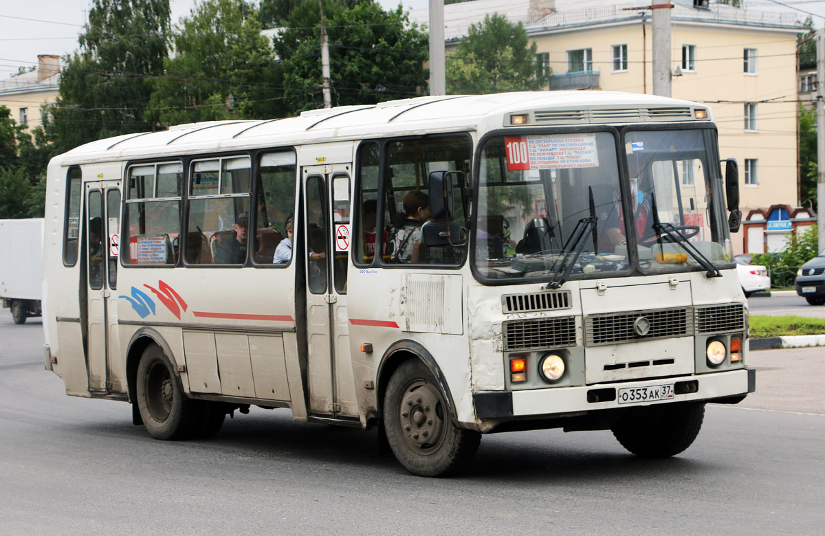 Ивановская область, ПАЗ-4234 № О 353 АК 37