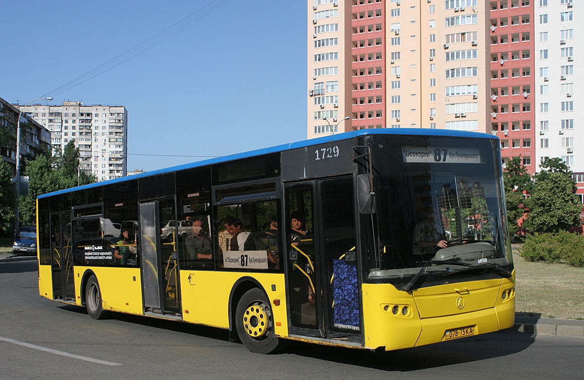 Киев, ЛАЗ A183D1 № 1729