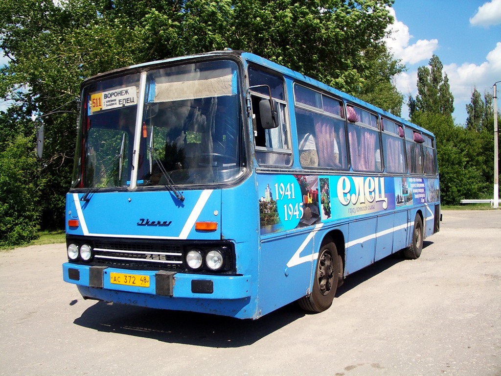 Липецкая область, Ikarus 256.55A № 329