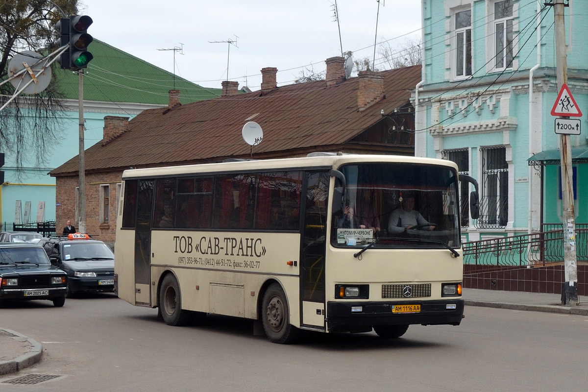 Житомирская область, ЛАЗ А1414 "Лайнер-9" № AM 1116 AA