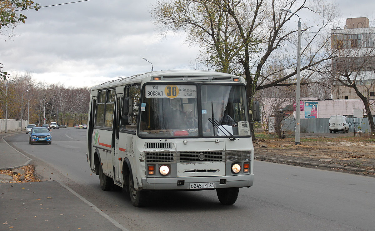 Челябинская область, ПАЗ-32054 № О 245 ОК 174