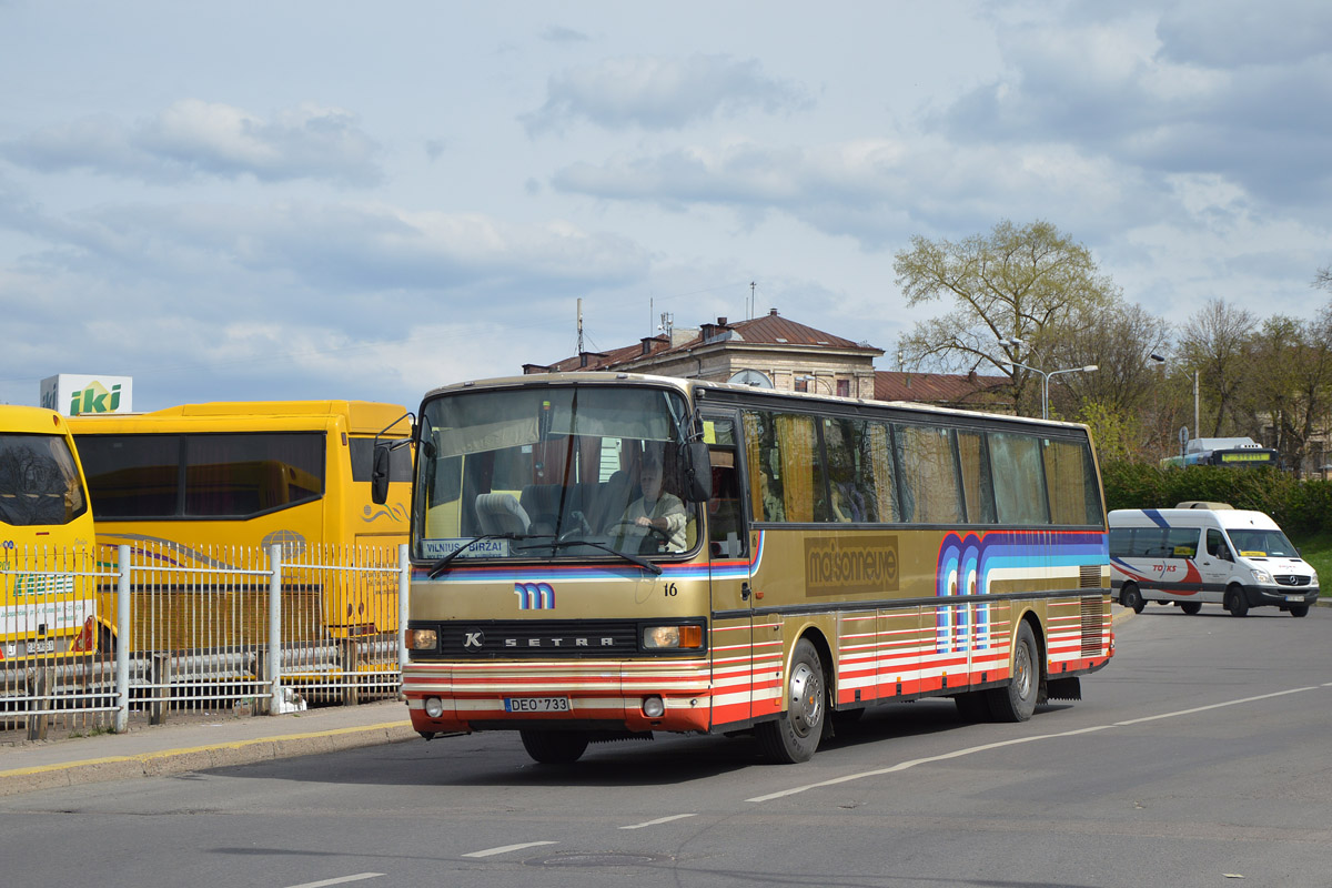 Litvánia, Setra S215HR sz.: 16