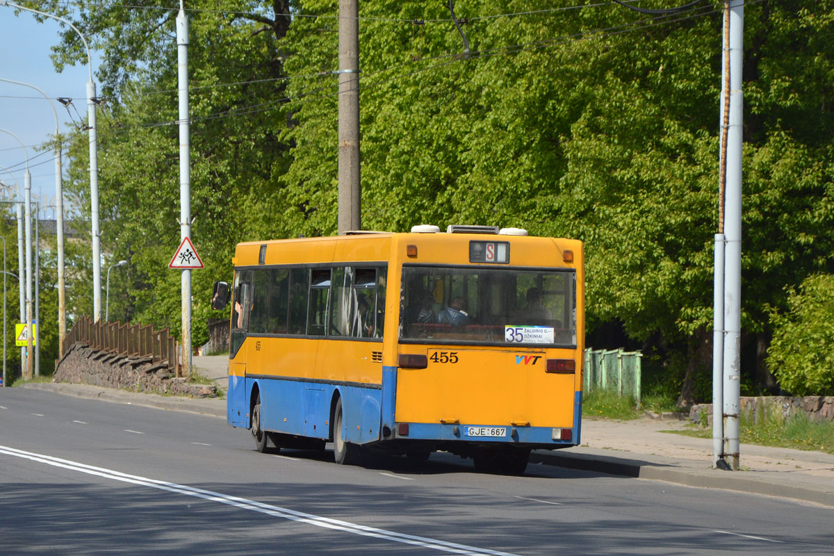 Литва, Mercedes-Benz O405 № 455