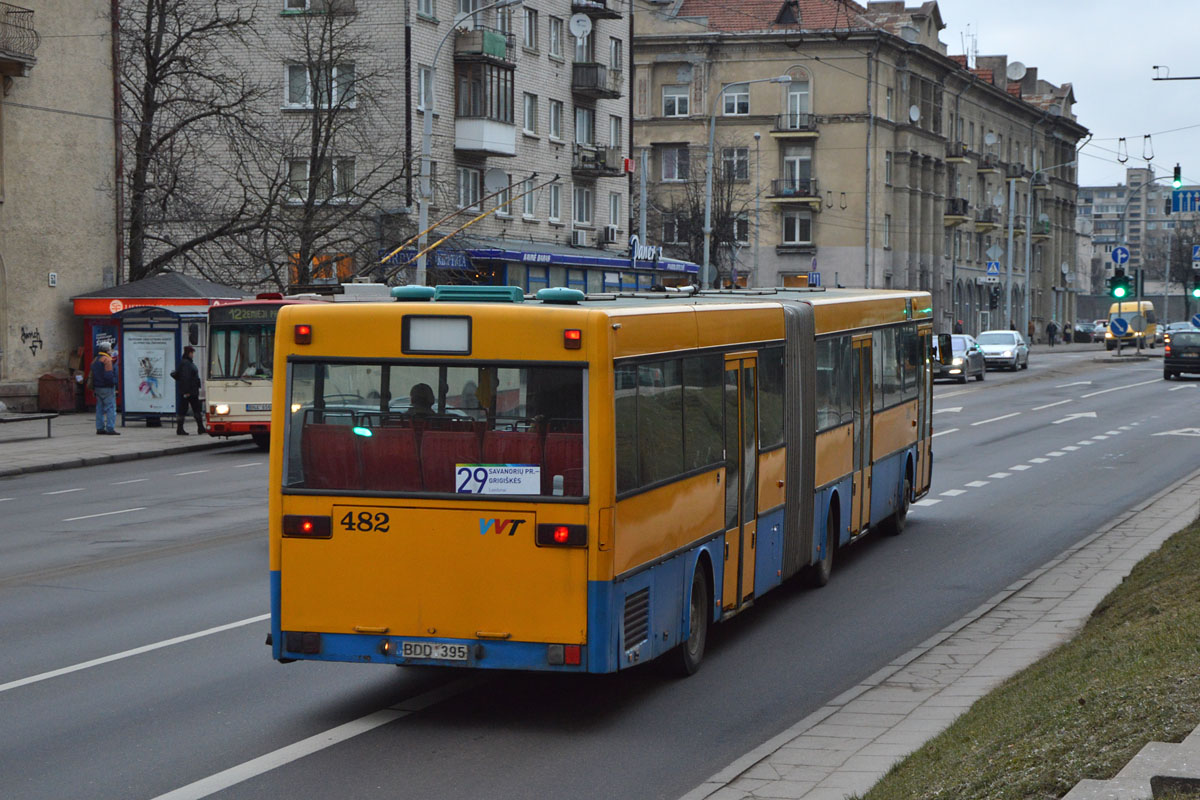 Литва, Mercedes-Benz O405G № 482