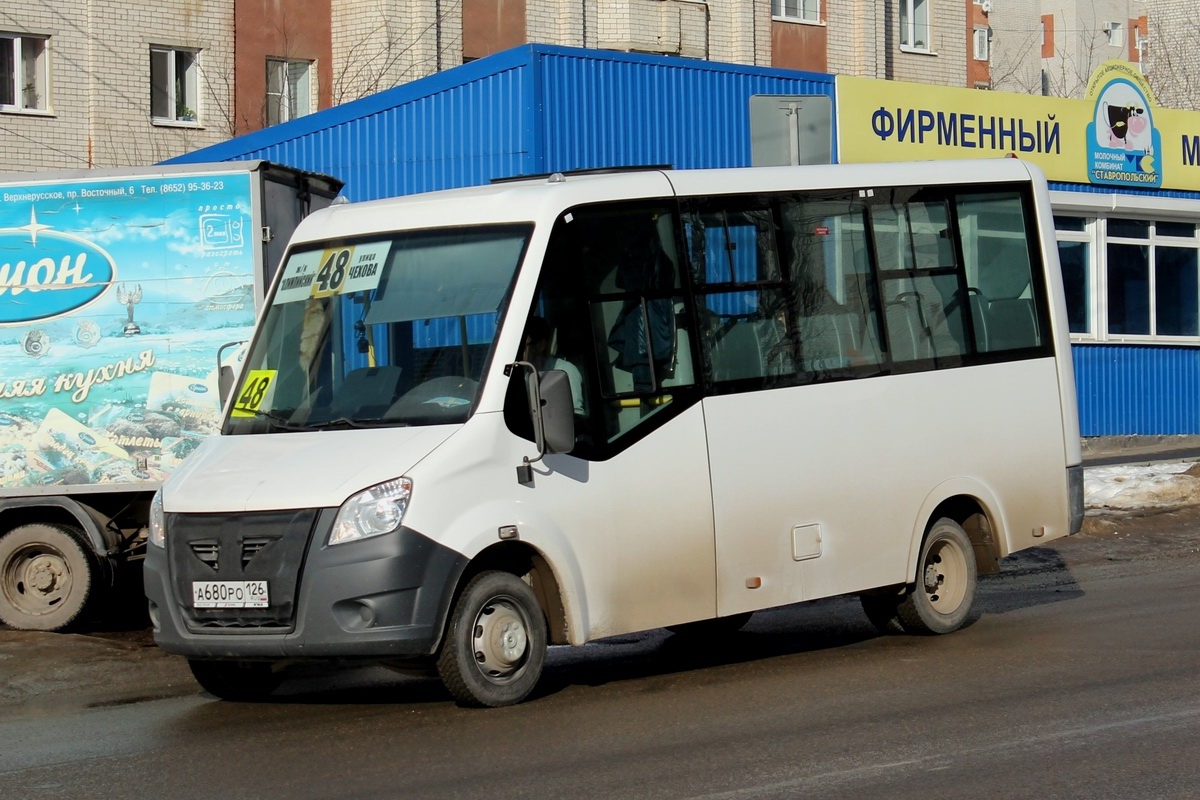 Stavropol Krai, GAZ-A64R42 Next Nr. А 680 РО 126