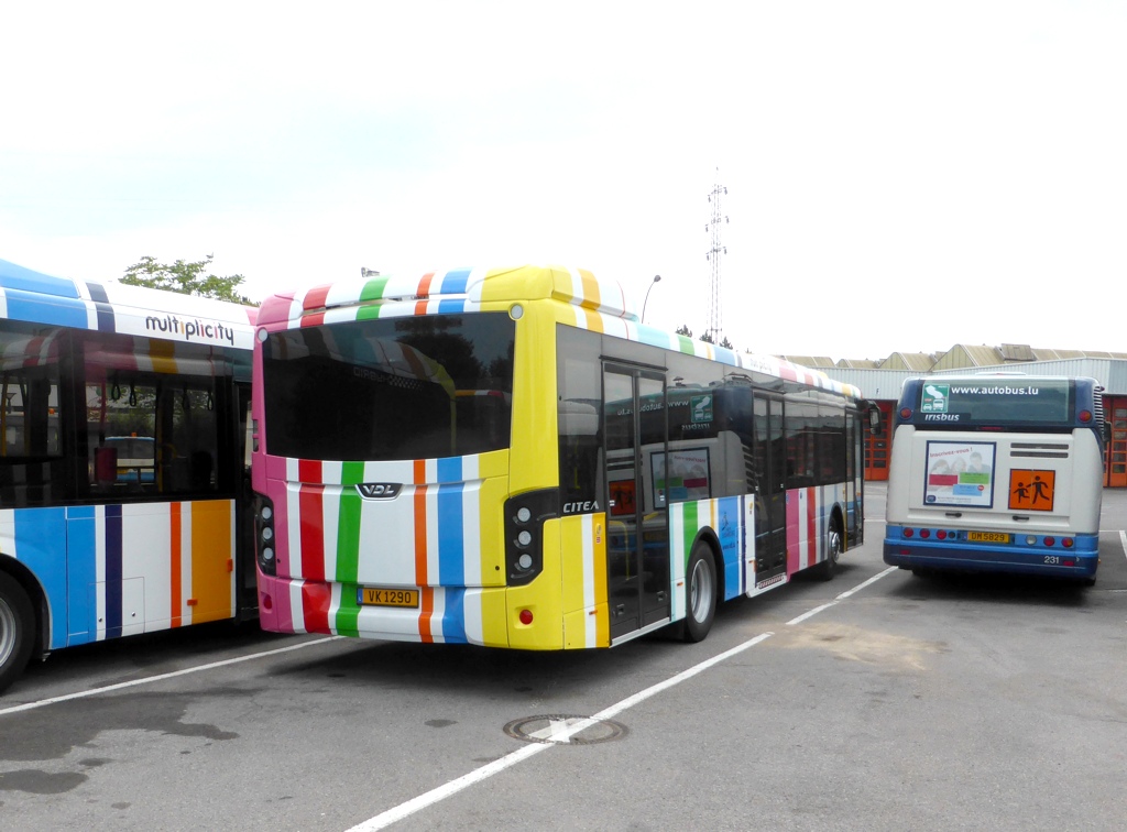Люксембург, VDL Citea SLF-120.360 № 685; Люксембург, Irisbus Citelis 12M № 231
