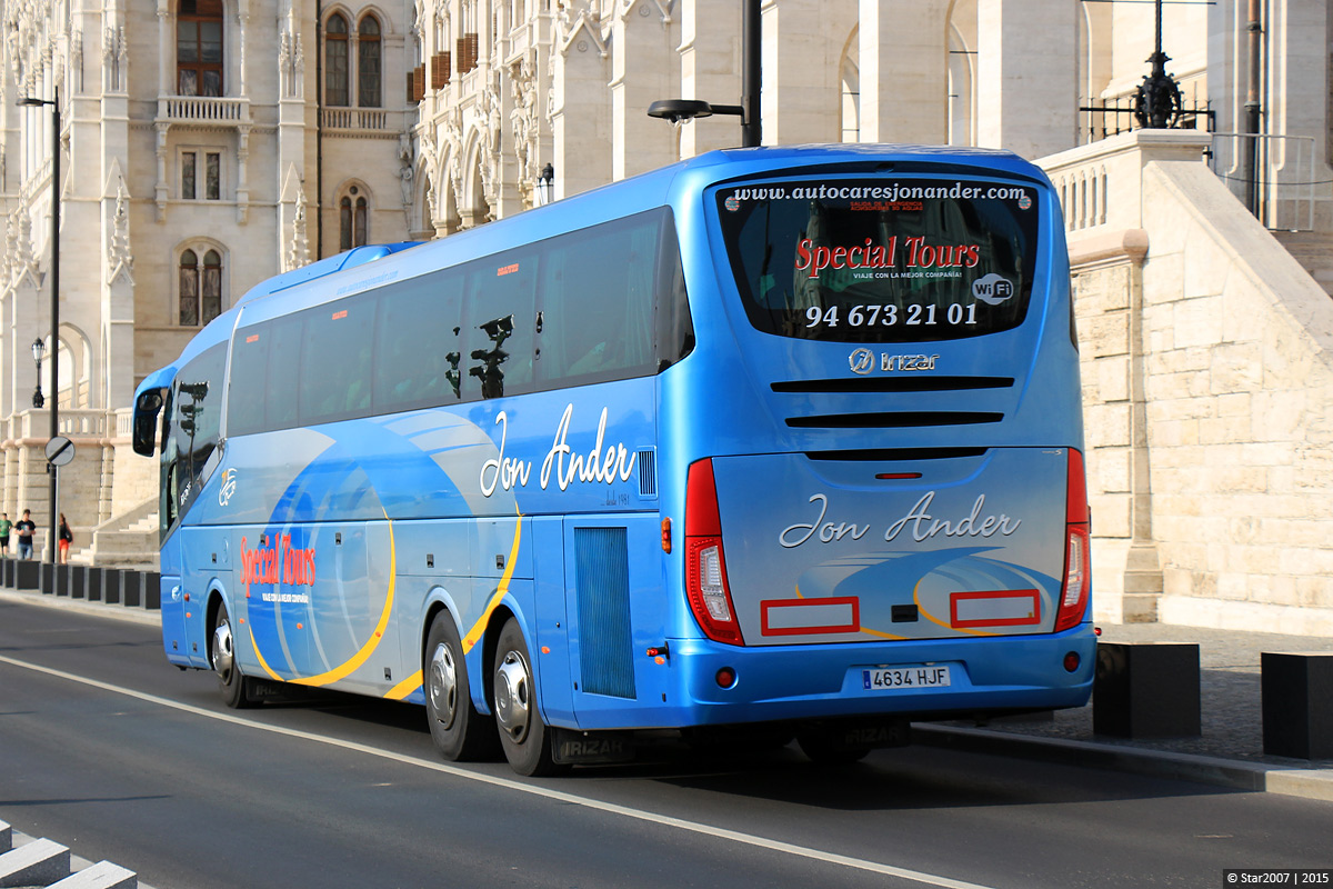 Испания, Irizar i6 15-3,7 № 4634 HJF