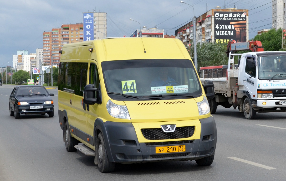 Тюменская область, Нижегородец-2227SK (Peugeot Boxer) № АР 210 72