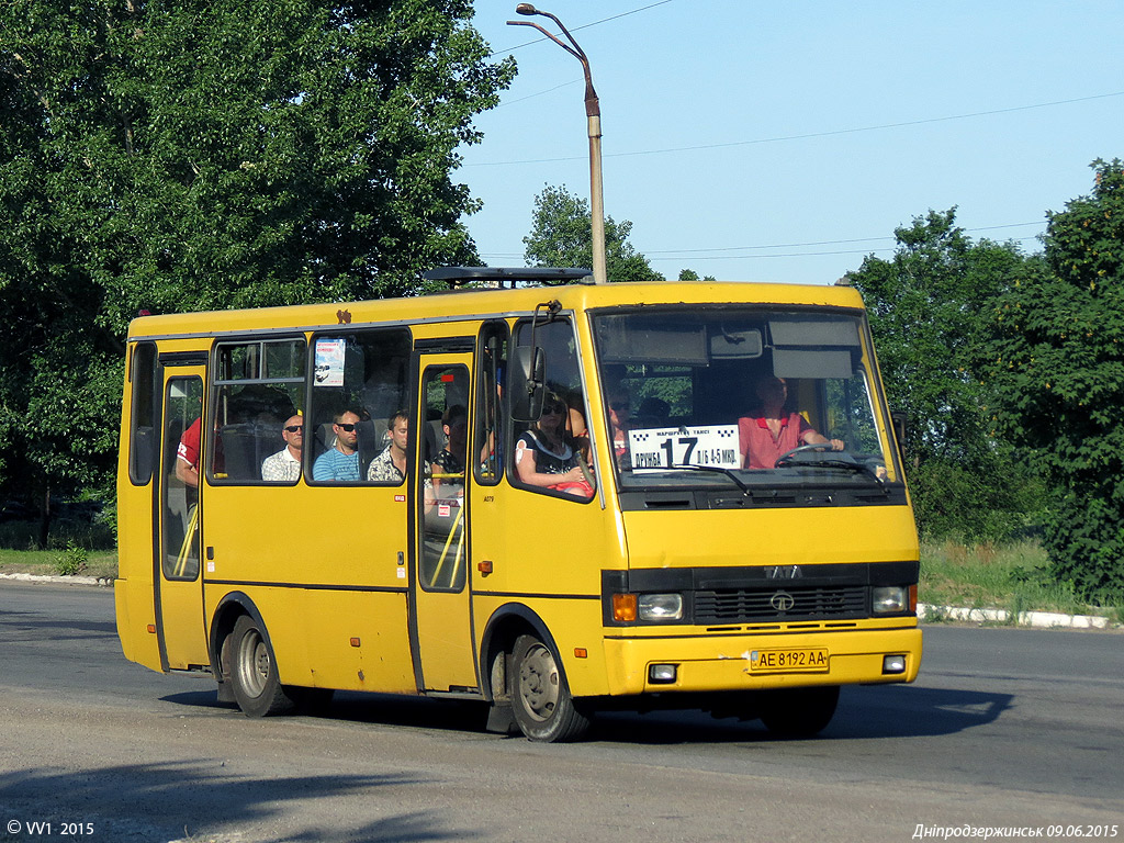 Днепропетровская область, БАЗ-А079.14 "Подснежник" № AE 8192 AA