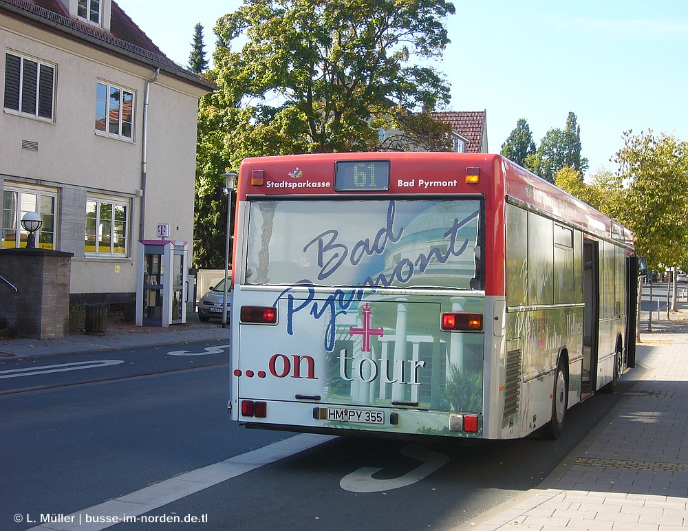 Нижняя Саксония, Mercedes-Benz O405N2 № 355