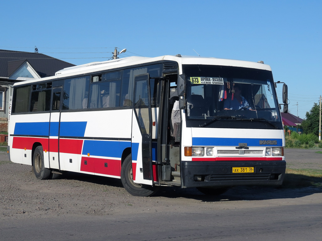 Воронежская область, Ikarus 253.52 № АХ 381 36