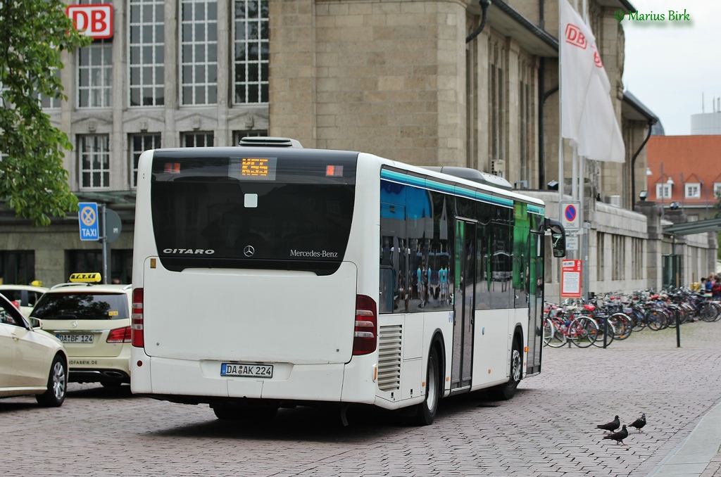 Гессен, Mercedes-Benz O530 Citaro facelift № DA-AK 224