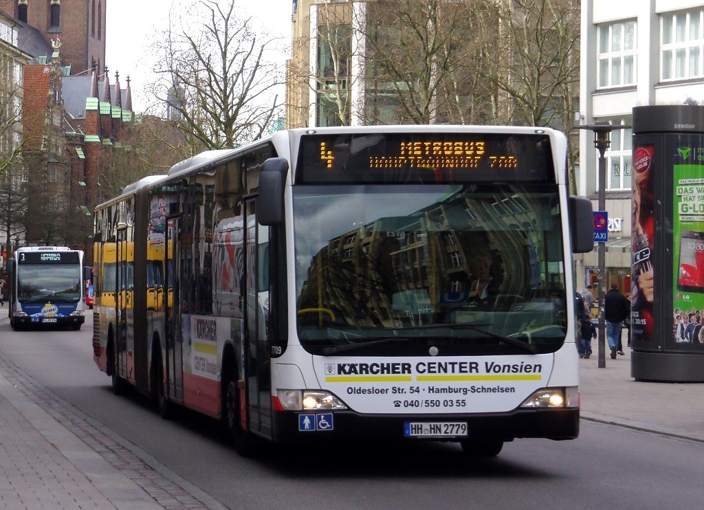 Гамбург, Mercedes-Benz O530G Citaro facelift G № 7709