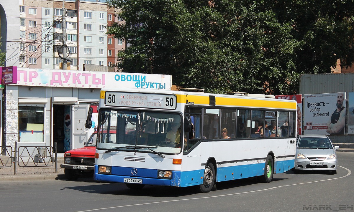 Красноярский край, Mercedes-Benz O405N № У 807 АР 124