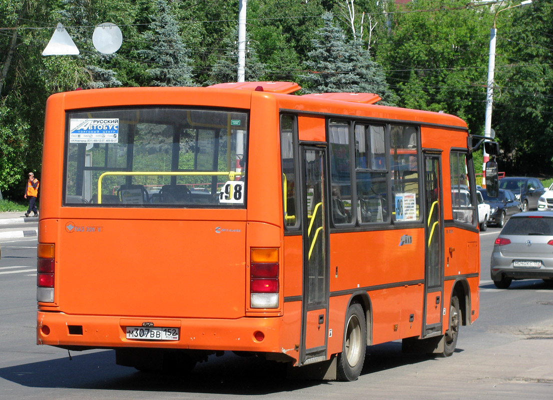 Нижегородская область, ПАЗ-320402-05 № М 307 ВВ 152