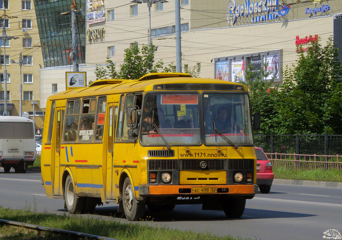 Nizhegorodskaya region, PAZ-4234 č. АС 498 52