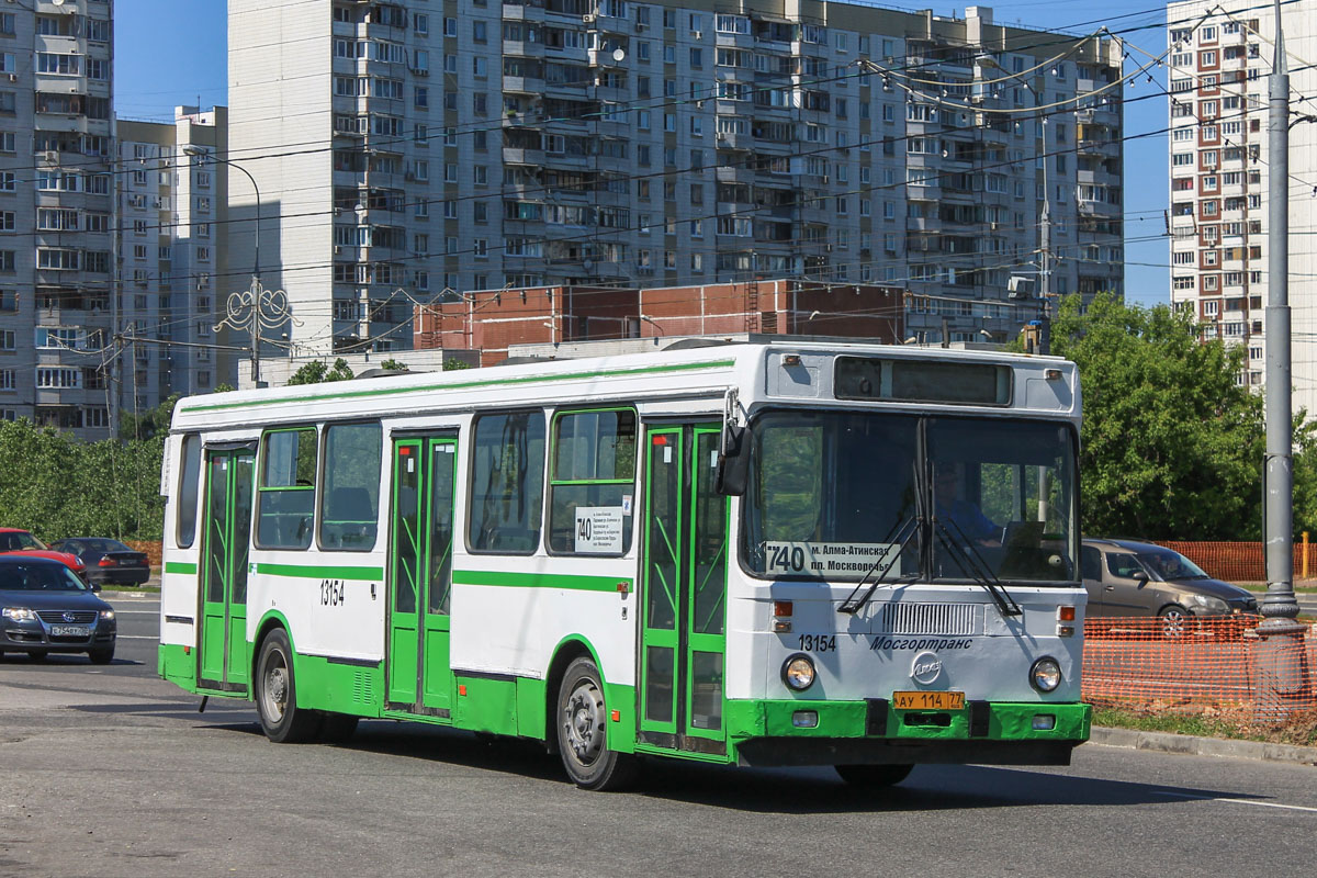 Moskau, LiAZ-5256.25 Nr. 13154