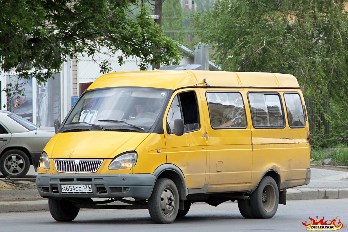 Volgogradská oblast, GAZ-322131 (X78) č. А 654 ОС 134