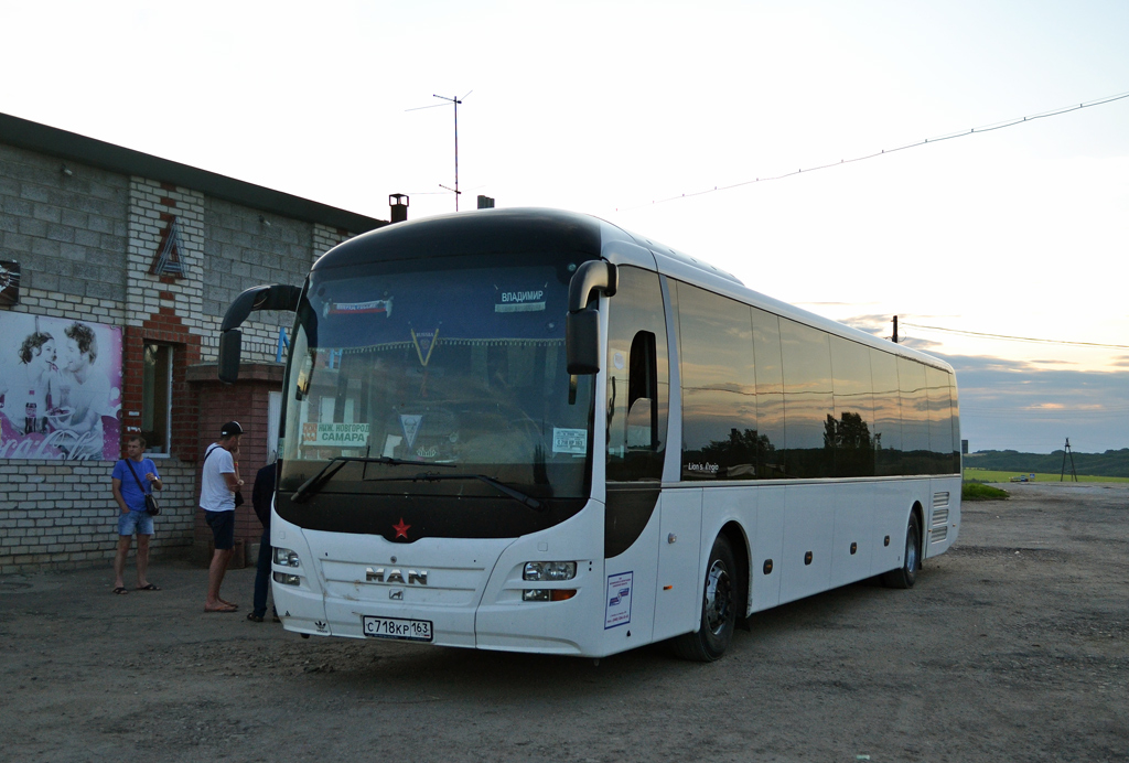 Самарская область, MAN R14 Lion's Regio C ÜL314 C № С 718 КР 163