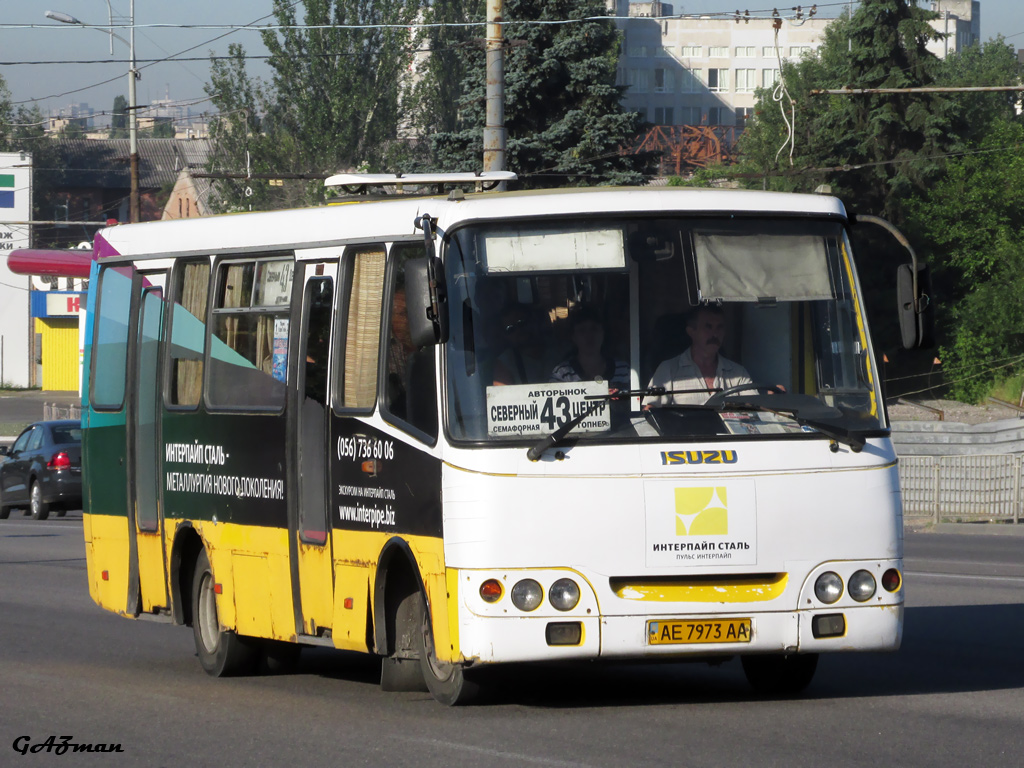 Днепропетровская область, Богдан А09202 № AE 7973 AA