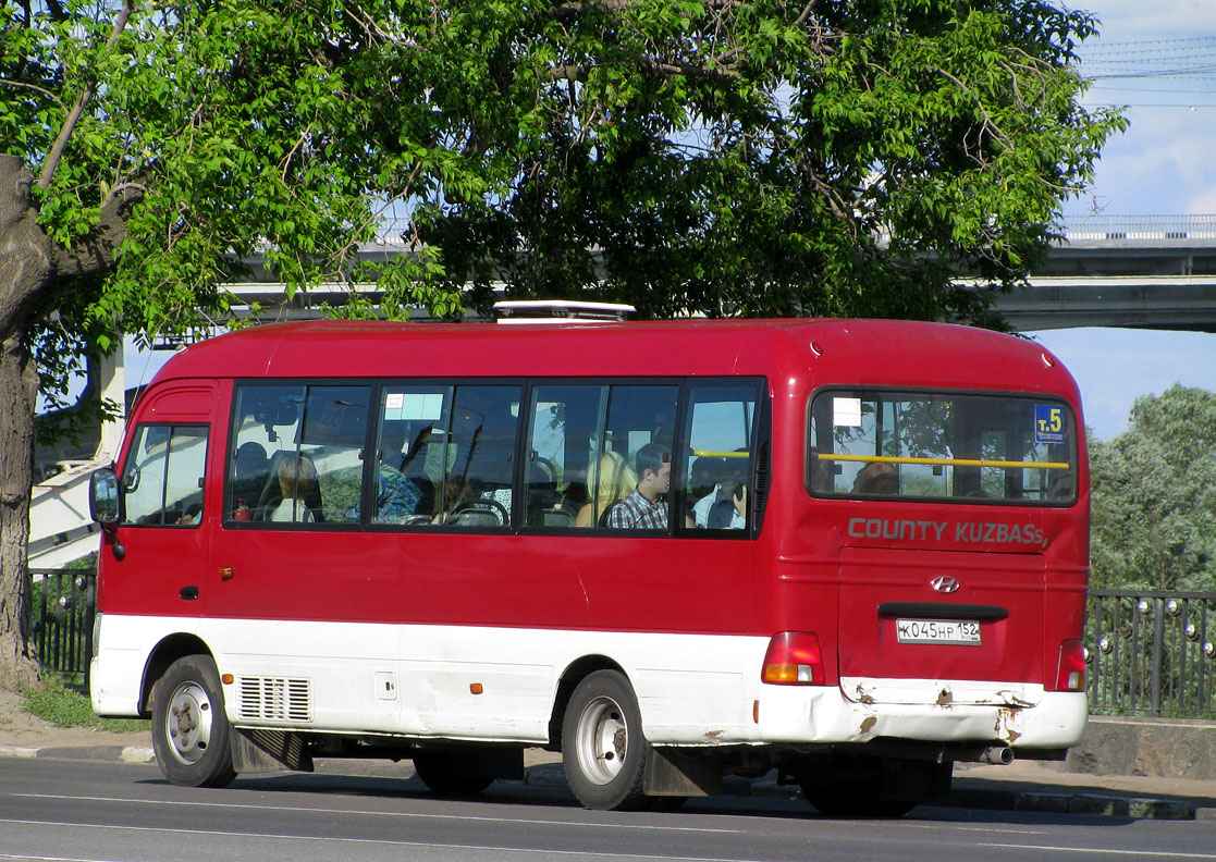 Нижегородская область, Hyundai County Kuzbass № К 045 НР 152