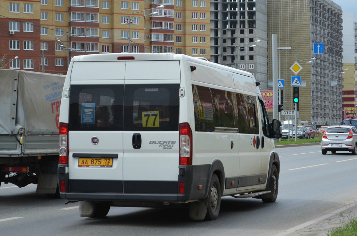 Тюменская область, Нижегородец-FST613 (FIAT Ducato) № АА 875 72