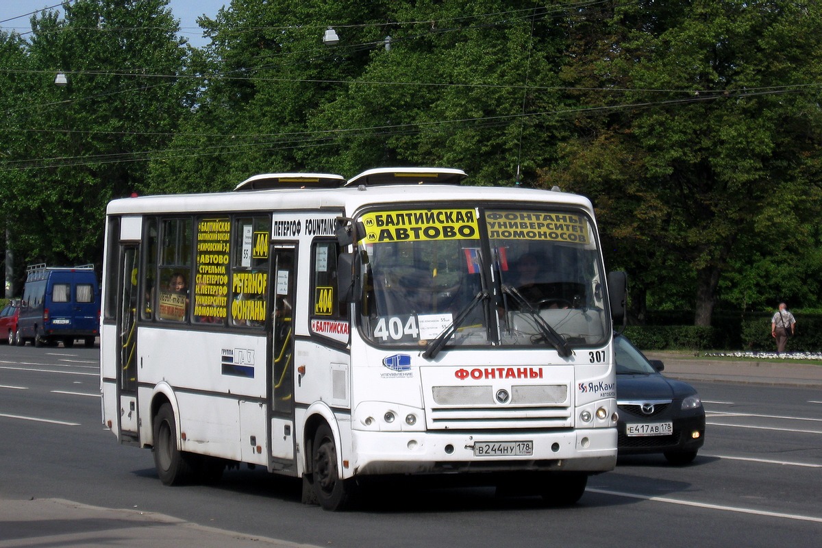 Санкт-Петербург, ПАЗ-320412-04 № 307