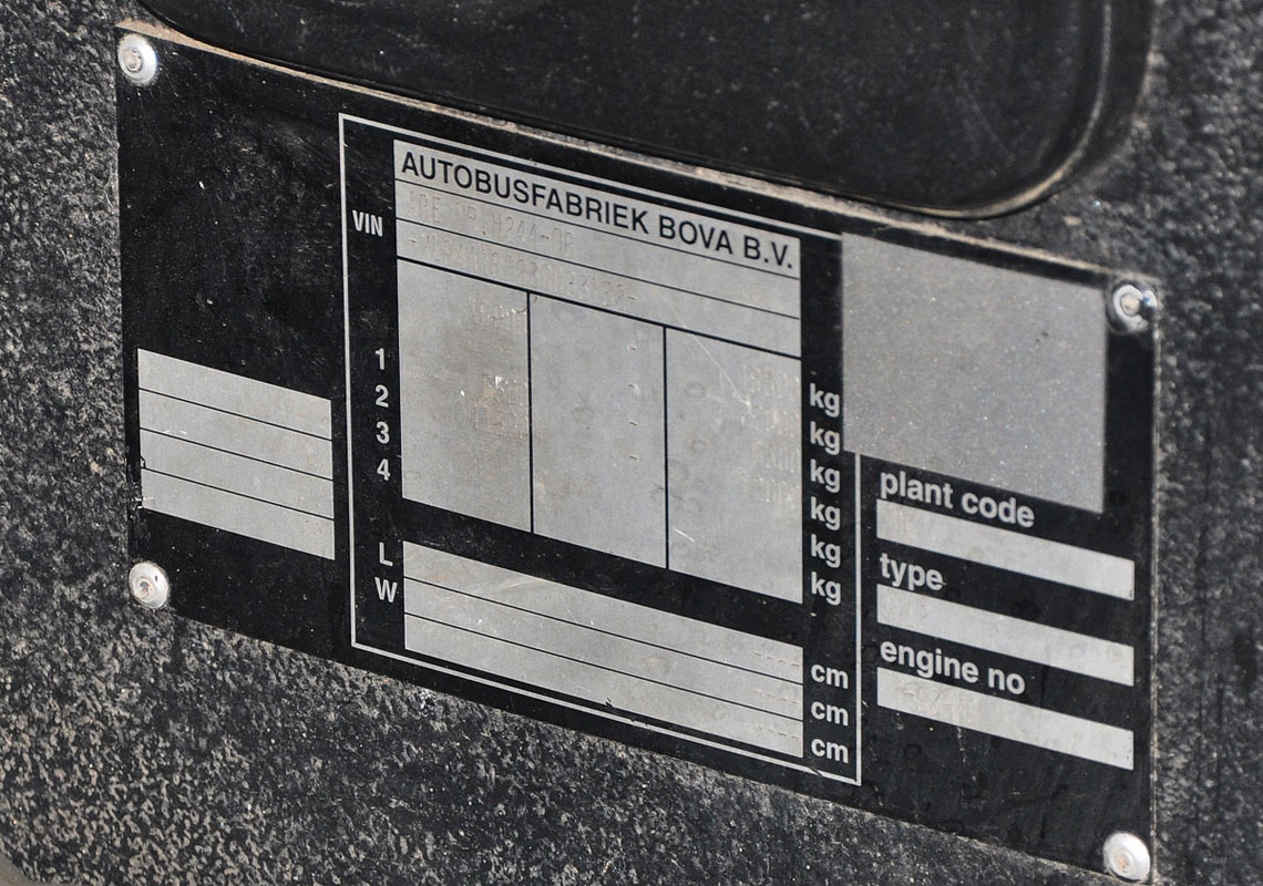 Минская область, Bova Futura FHD 12.380 № АВ 2007-5