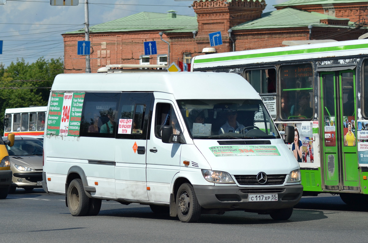 Омская область, Самотлор-НН-323770 (MB Sprinter 411CDI) № С 117 ХР 55