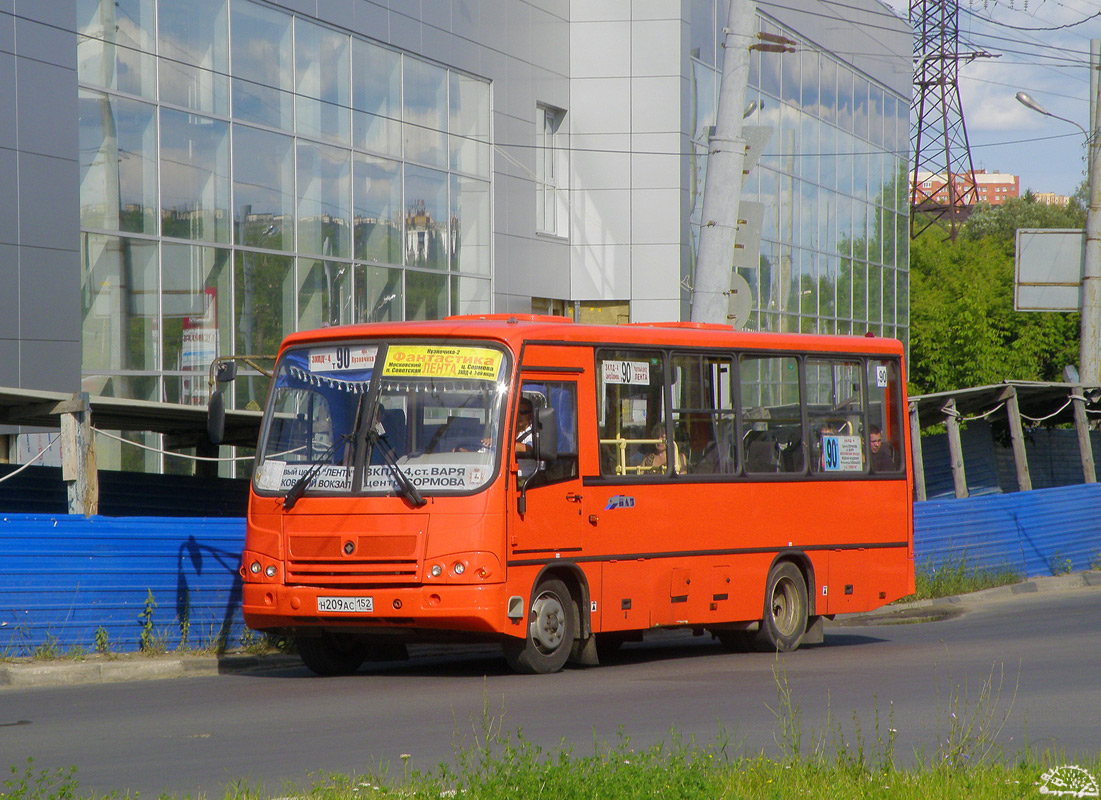 Nizhegorodskaya region, PAZ-320402-05 # Н 209 АС 152