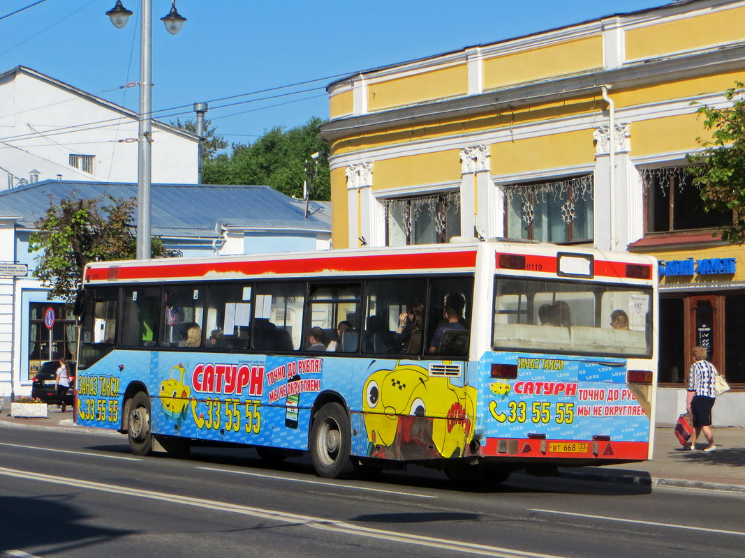 Владимирская область, Mercedes-Benz O405N № ВТ 668 33