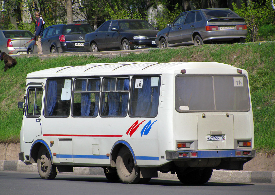 Нижегородская область, ПАЗ-32054 № К 219 НК 152