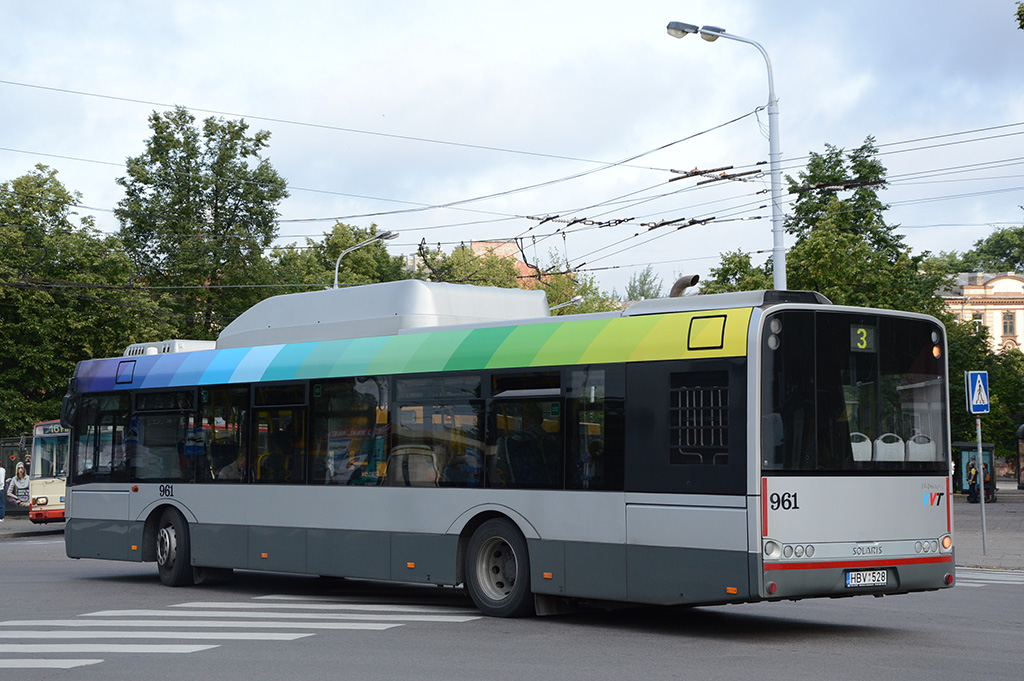 Литва, Solaris Urbino III 12 CNG № 961