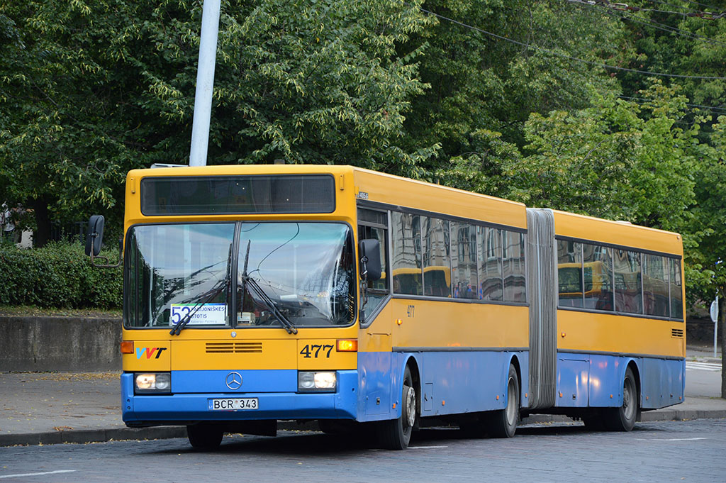 Литва, Mercedes-Benz O405G № 477