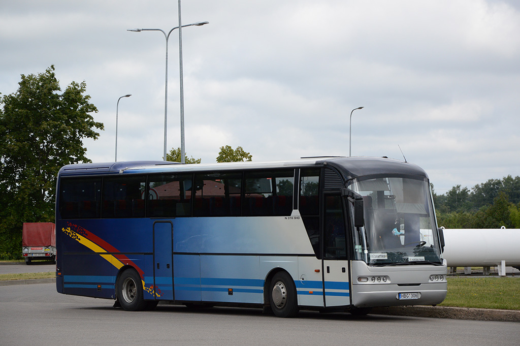 Литва, Neoplan N316SHD Euroliner № HBG 306