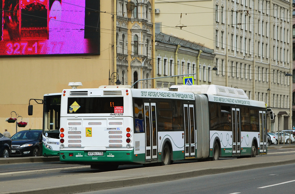 Sankt Petersburg, LiAZ-6213.71 Nr. 7598