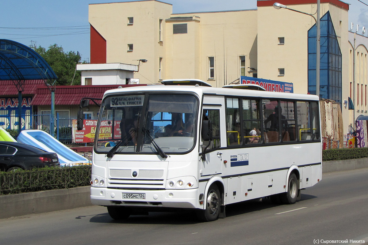 Краснаярскі край, ПАЗ-320412-05 № С 095 МС 124