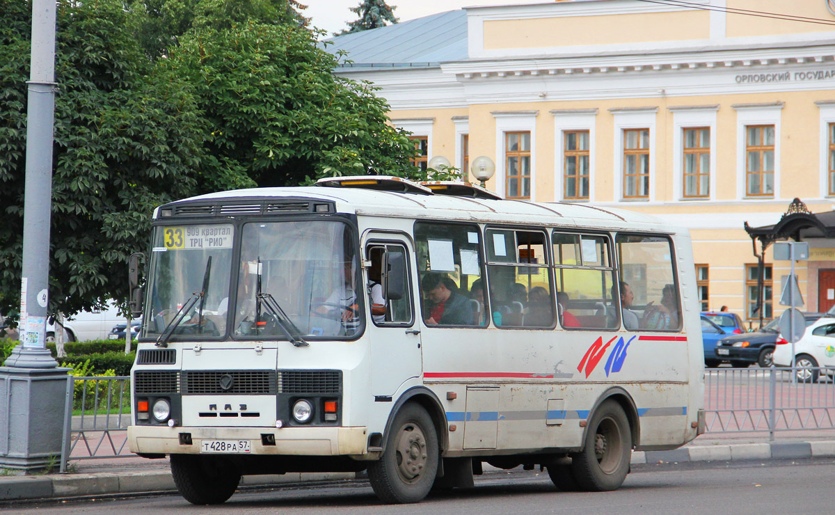 Орловская область, ПАЗ-32054-07 № Т 428 РА 57