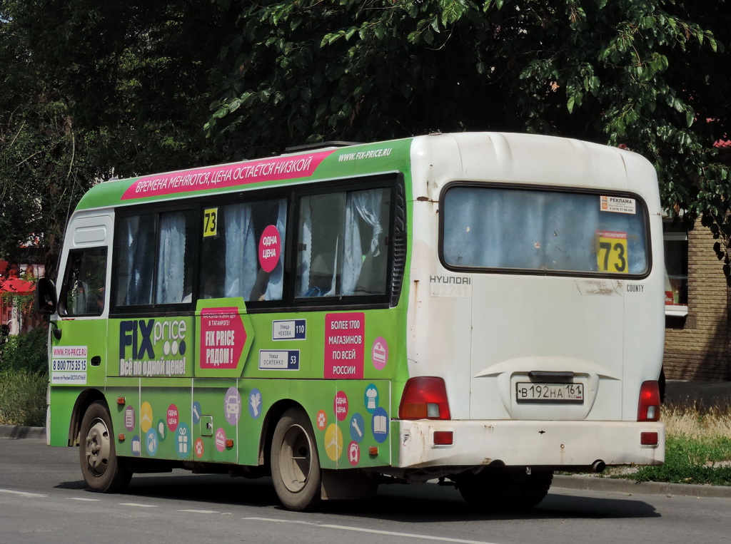 Ростовская область, Hyundai County SWB C08 (ТагАЗ) № В 192 НА 161