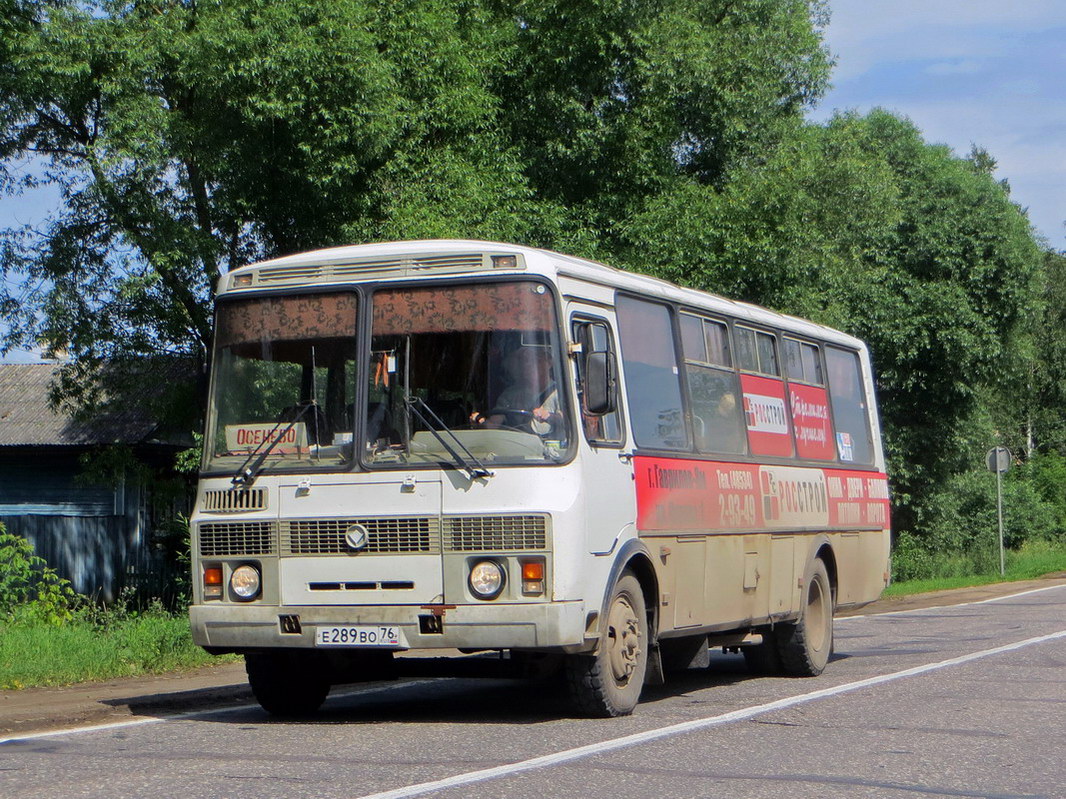 Ярославская область, ПАЗ-4234 № Е 289 ВО 76