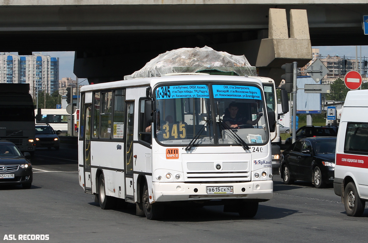 Санкт-Петербург, ПАЗ-320402-05 № 240