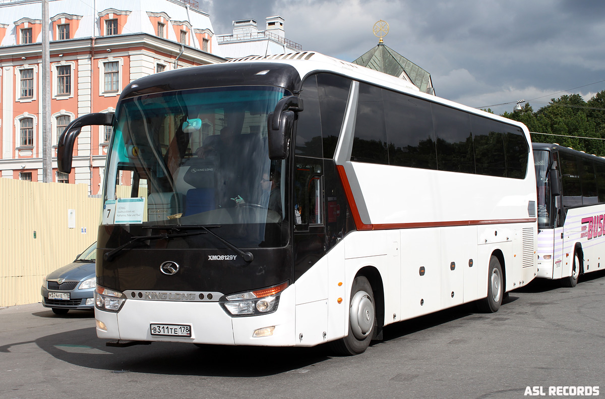 Санкт-Петербург, King Long XMQ6129Y № В 311 ТЕ 178