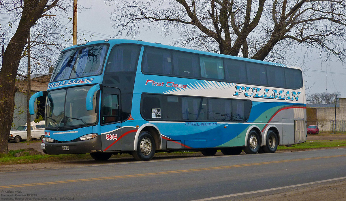 Аргентина, Marcopolo Paradiso G6 1800DD № 5614