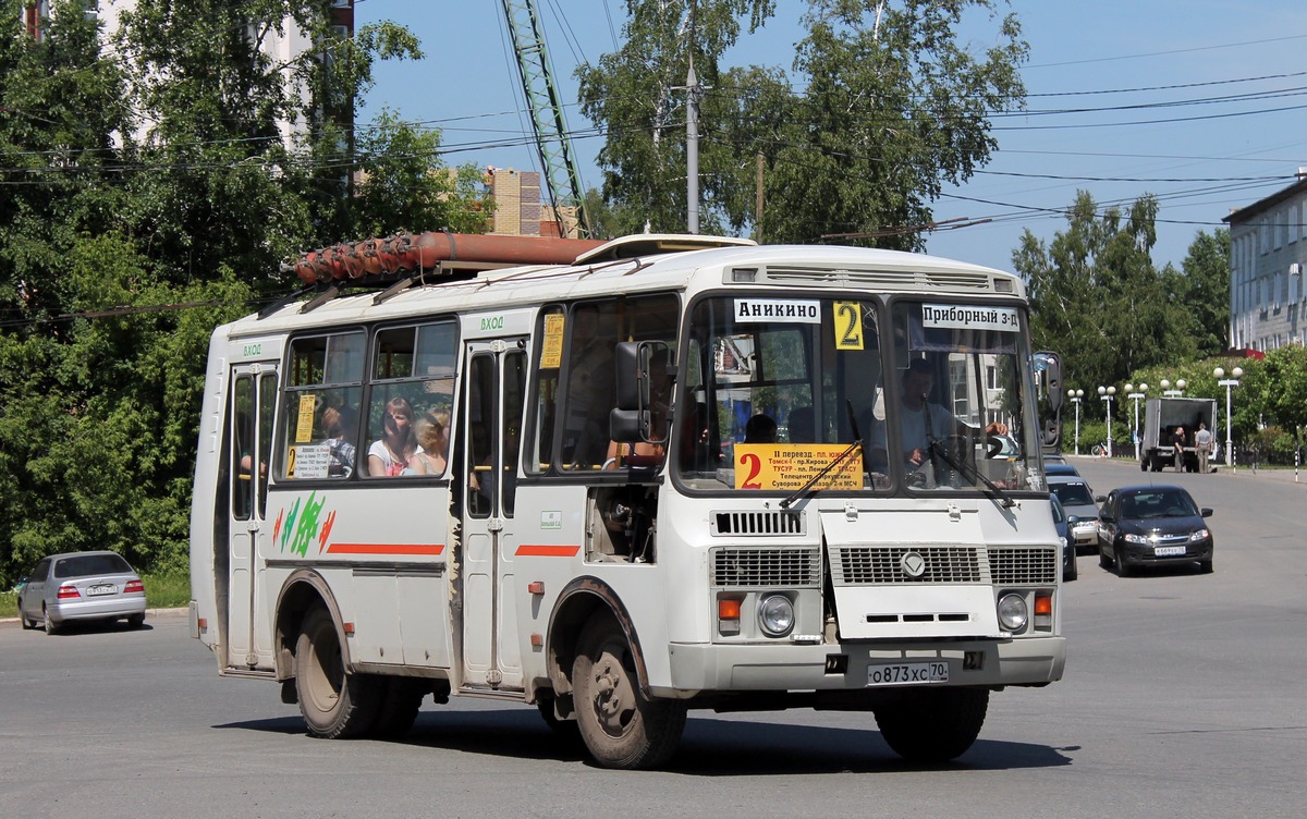 Томская область, ПАЗ-32054 № О 873 ХС 70