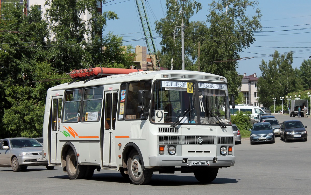 Томская область, ПАЗ-32054 № К 487 НН 70